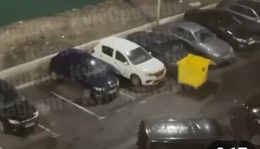 Все из-за ветра: в Киеве на видео попало